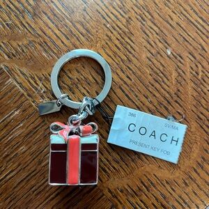 Coach Present Keychain